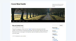 Desktop Screenshot of ilovenewcastle.com